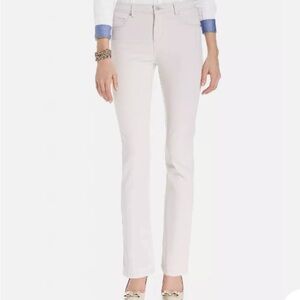 Charter club Lexington straight leg white jeans.16s